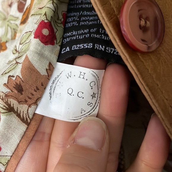 Danier Cognac Leather Jacket XS - Picture 11 of 12